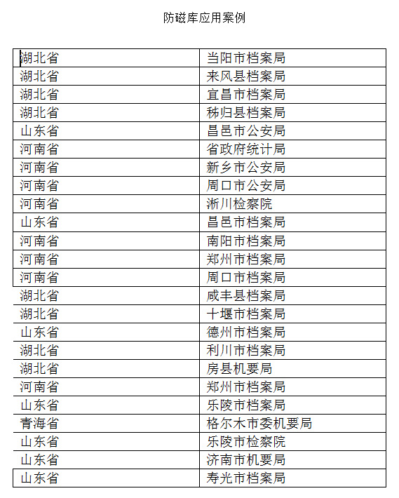 防磁库施工案例 防磁库施工案例